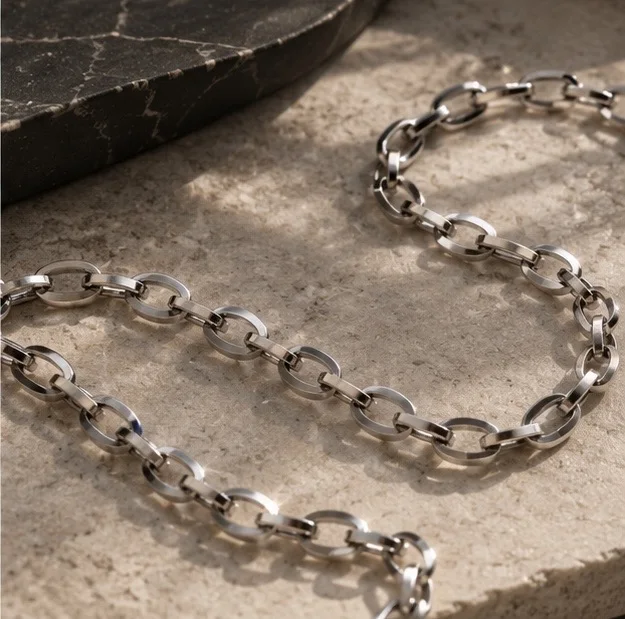 Erkek Oval zincir / Oval Chain | NOXERA