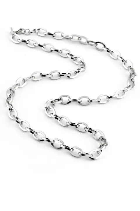 Erkek Oval zincir / Oval Chain | NOXERA görseli