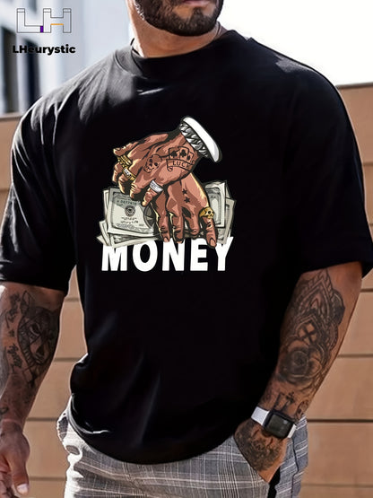 Cartoon Money & Hands T-Shirt