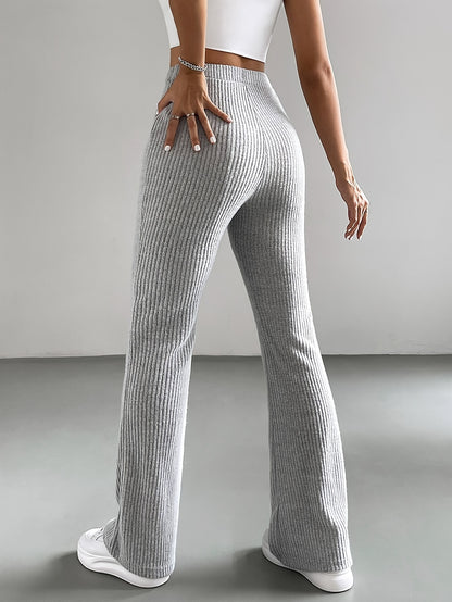 High-Waisted Flared Pants