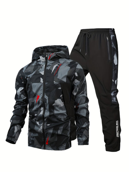 Camo Windproof Athletic Set