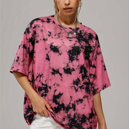 Tie-Dye Crew Neck T-shirt