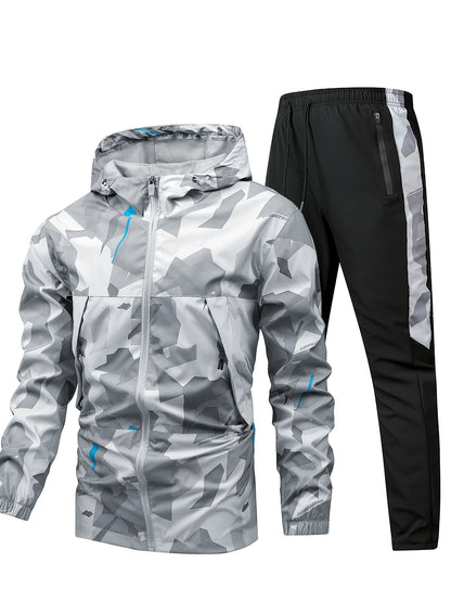 Camo Windproof Athletic Set