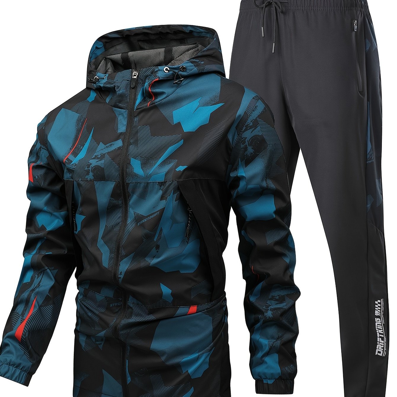 Camo Windproof Athletic Set