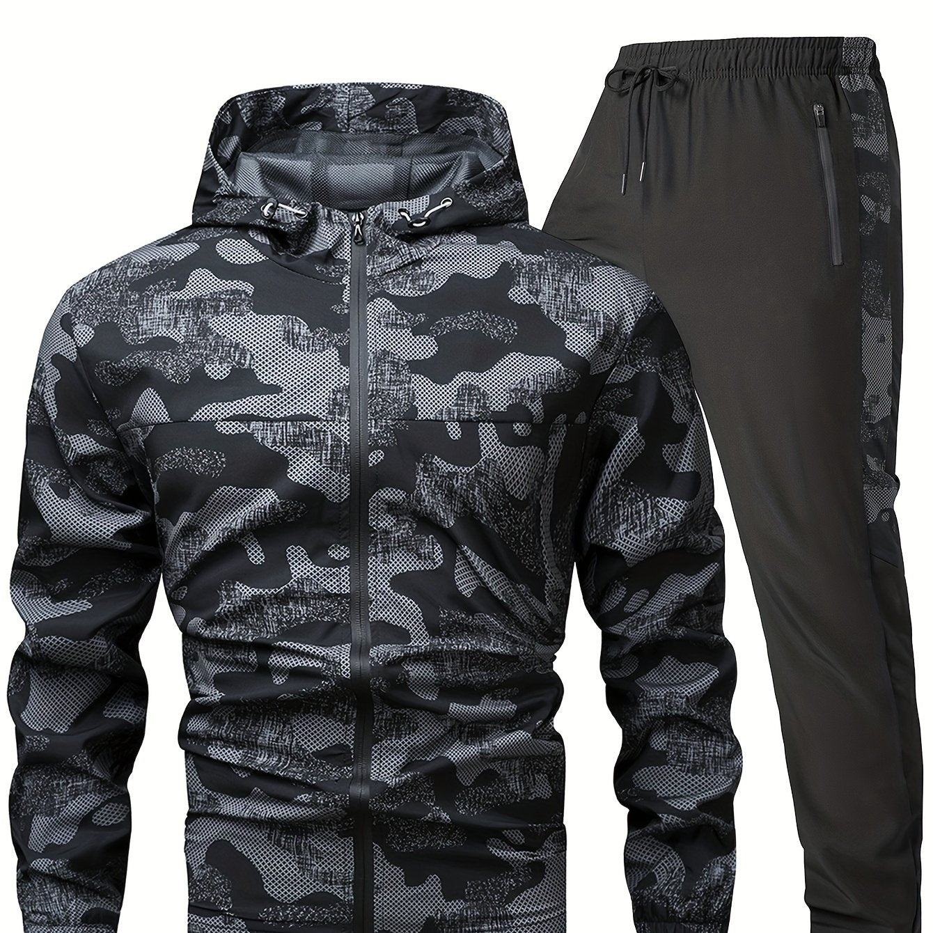 Camo Windproof Athletic Set