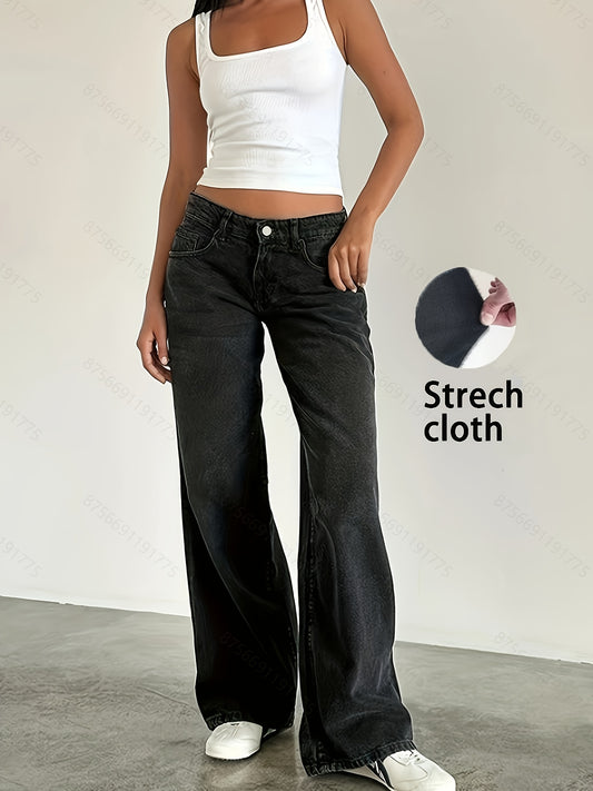 Fashion Stretch Denim  Long Jeans