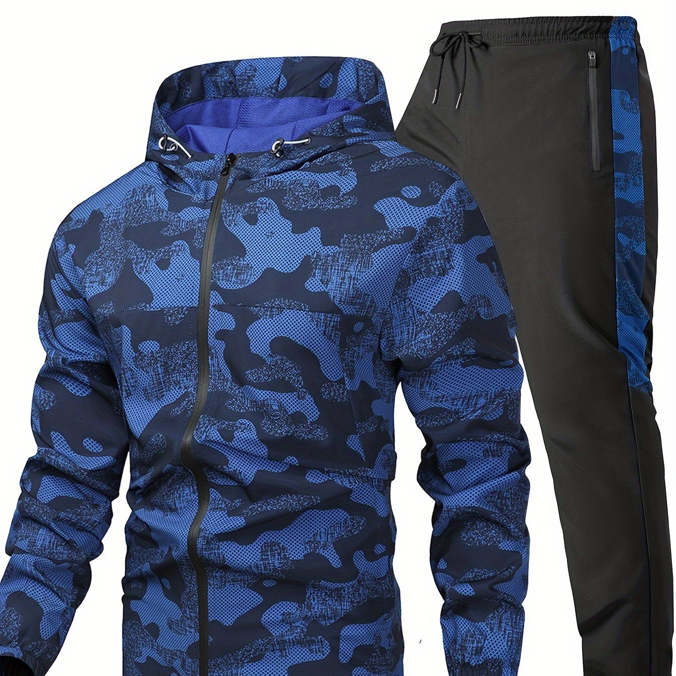 Camo Windproof Athletic Set