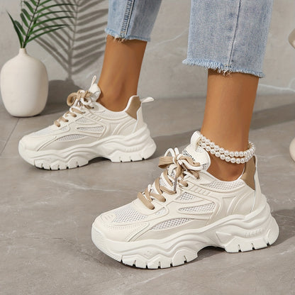 Mesh Chunky Sneakers