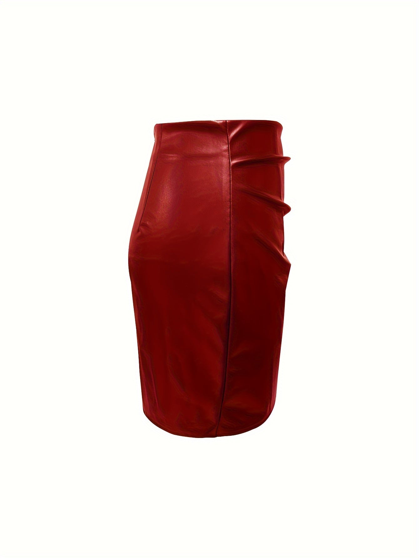 Elegant Solid Color Fashion Skirt