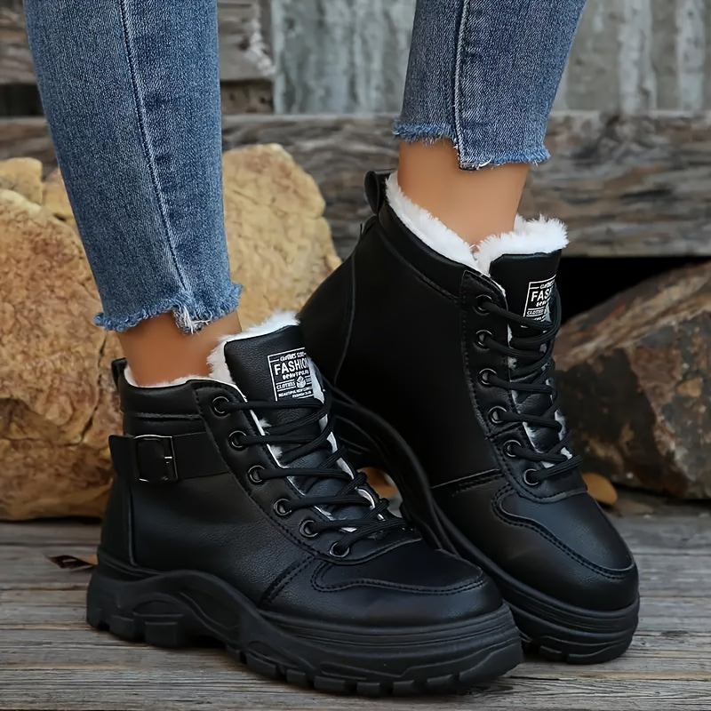 Lace-Up Ankle Boots