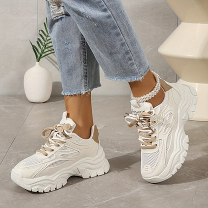 Mesh Chunky Sneakers