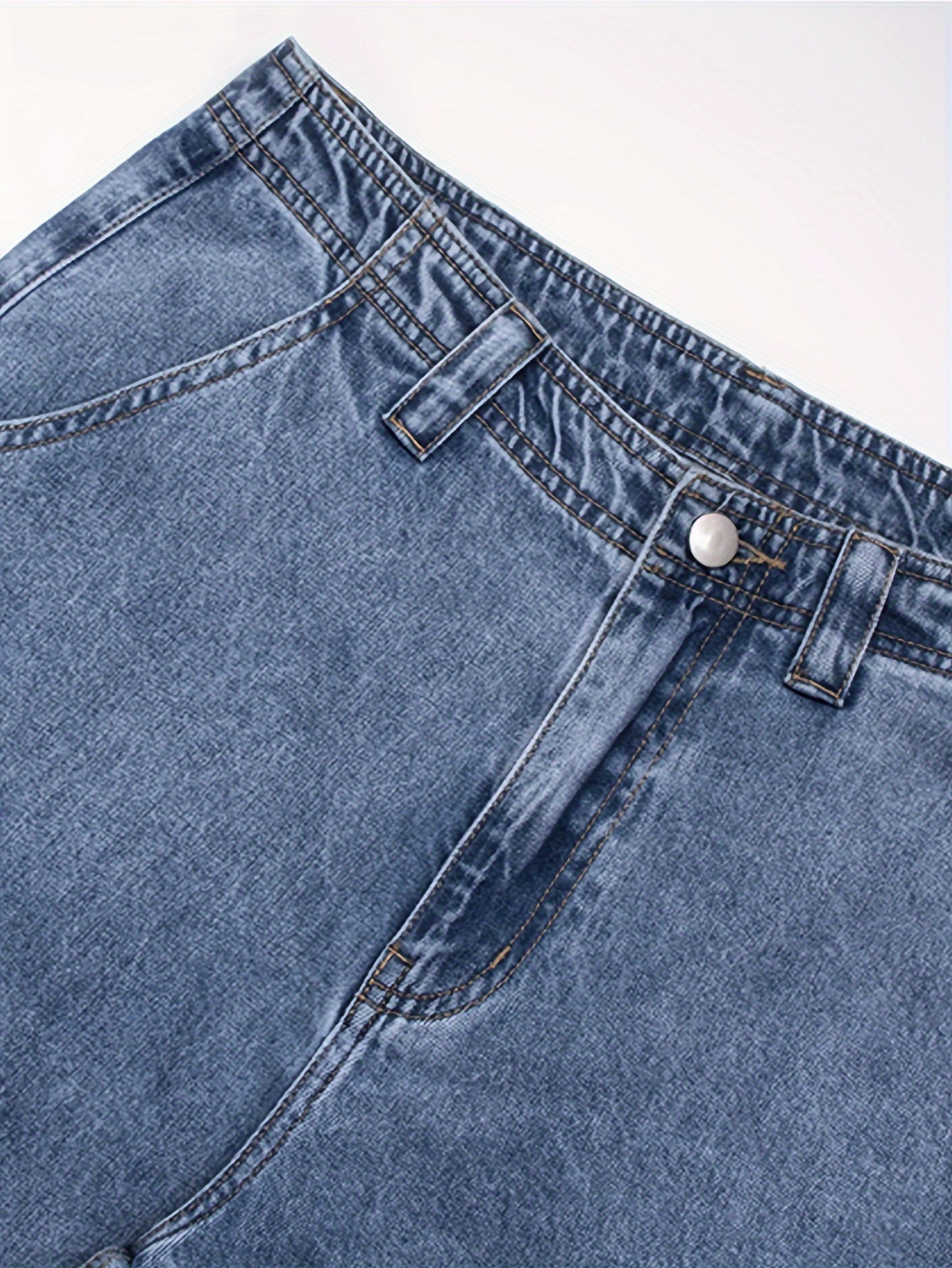 Blue Cargo Jeans