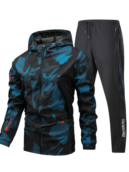 Camo Windproof Athletic Set