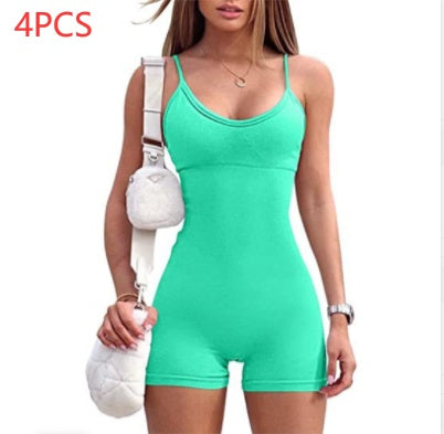 Strap Sports Romper