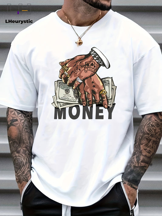 Cartoon Money & Hands T-Shirt