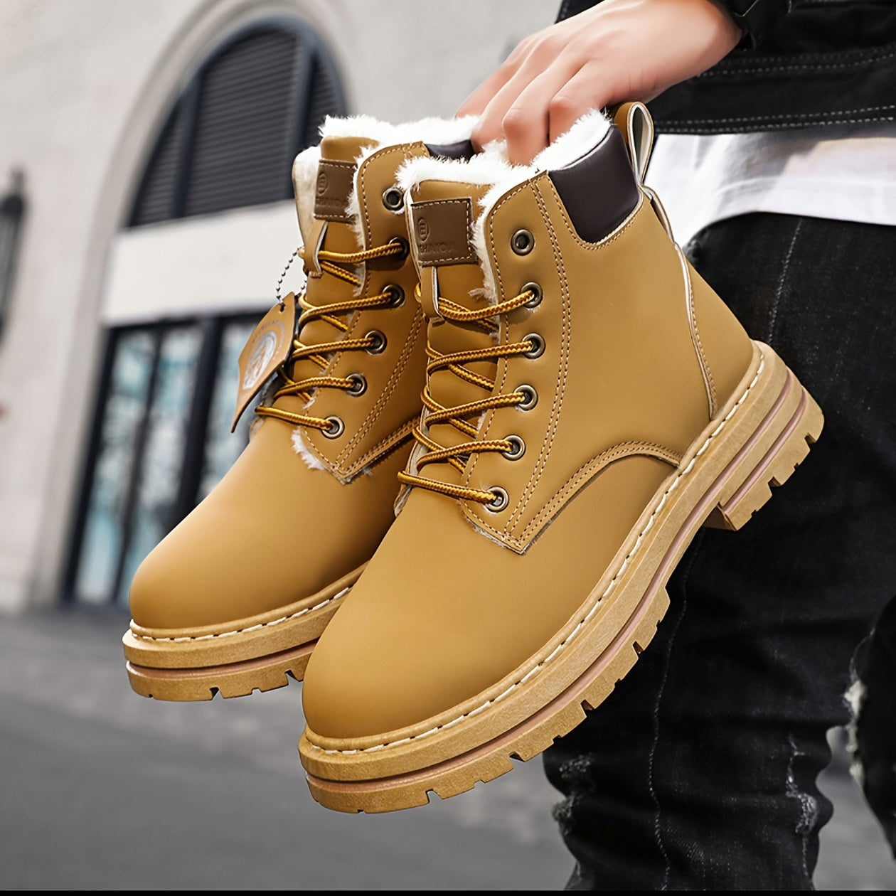 Footwear Fashion Trendy Anti-slip and Wear-resistant Boots