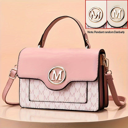 Mini Crossbody Bag with Letter Print