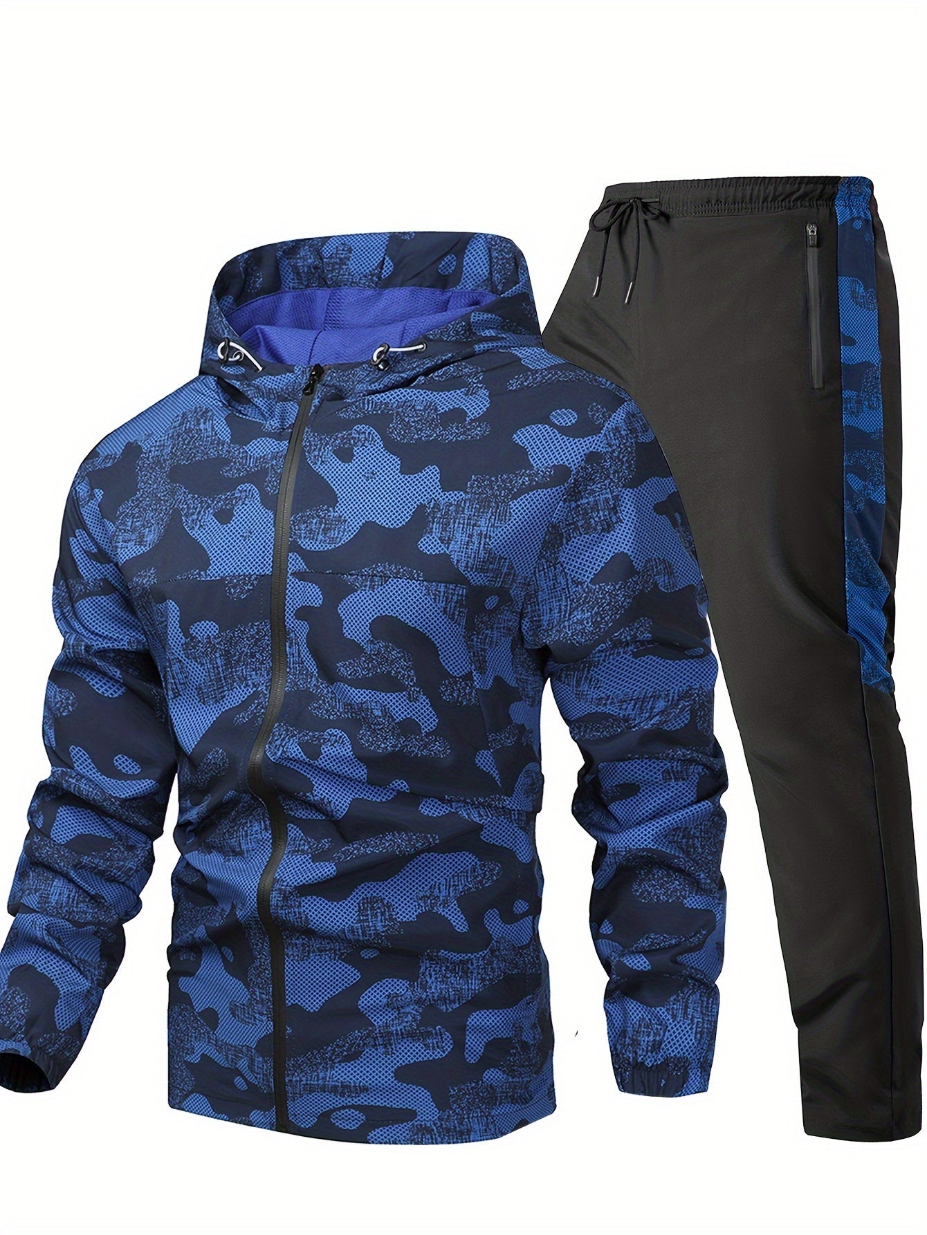 Camo Windproof Athletic Set