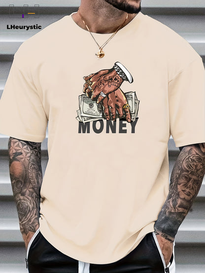 Cartoon Money & Hands T-Shirt