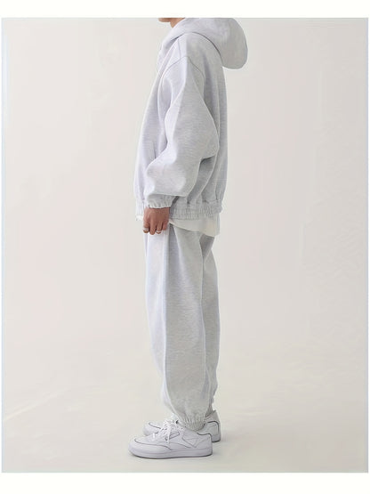 Oversized Hoodie and Sweatpants Set