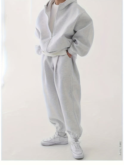 Oversized Hoodie and Sweatpants Set