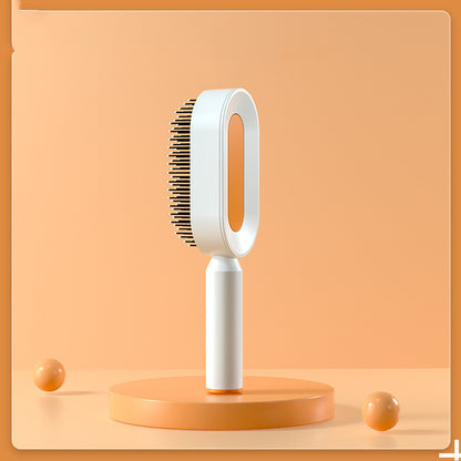 Self-Cleaning Hairbrush