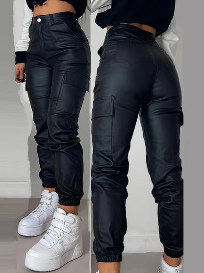 High Waist Cargo Pants