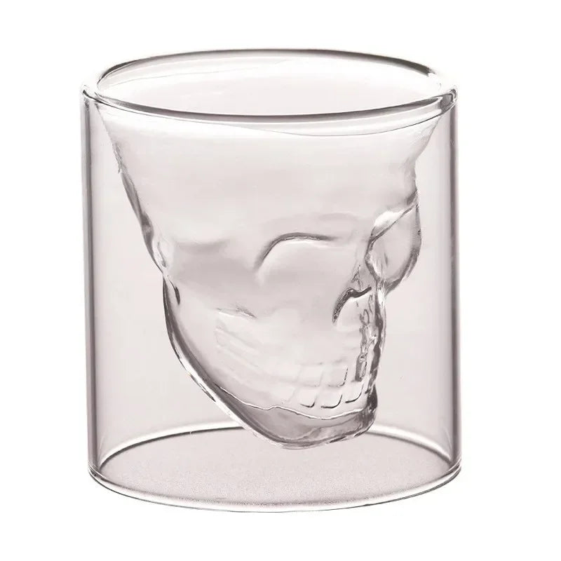 Skull Glass Mug