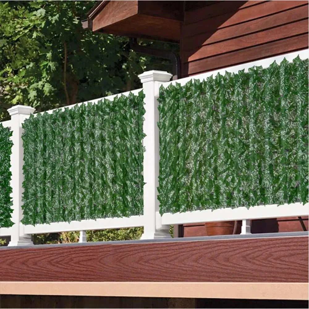 Artificial Ivy Privacy Fence Panels