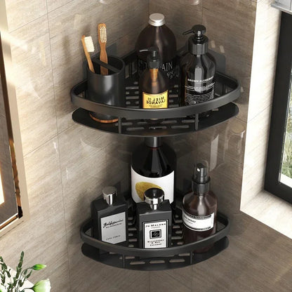 Aluminum Bathroom Shelf & Shower Organizer