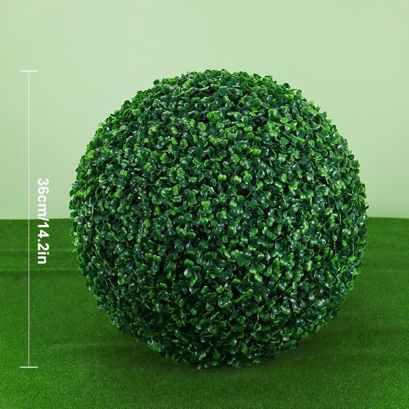 Artificial Boxwood Ball Hanging Plant