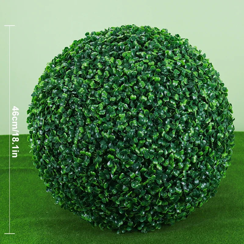 Artificial Boxwood Ball Hanging Plant