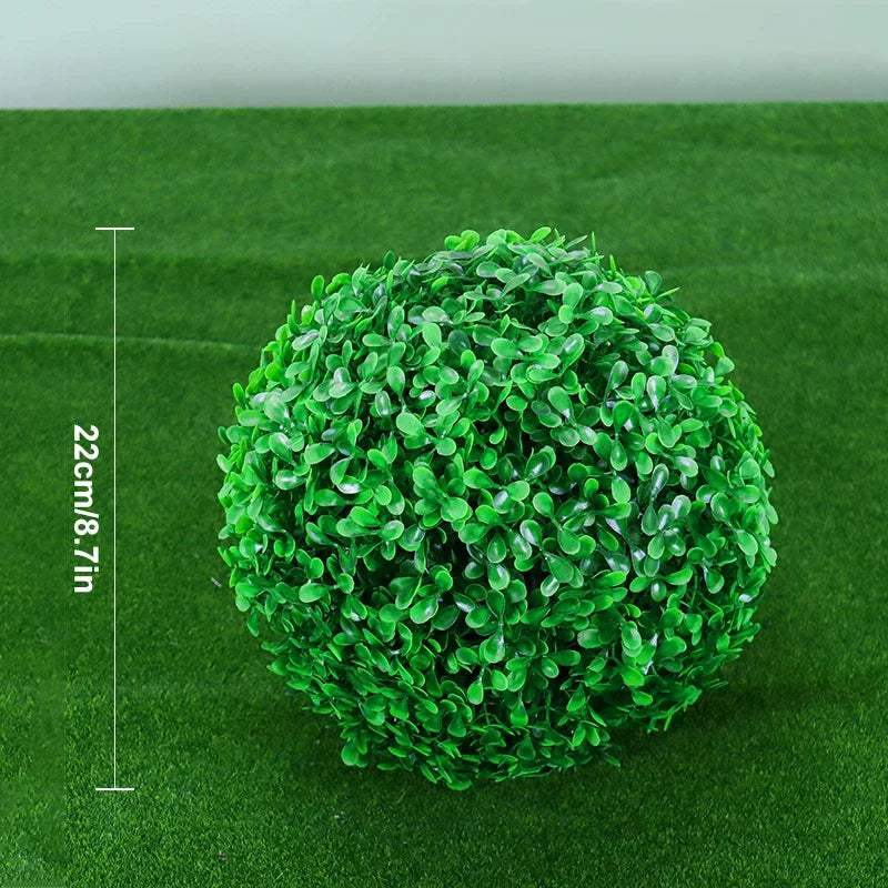 Artificial Boxwood Ball Hanging Plant