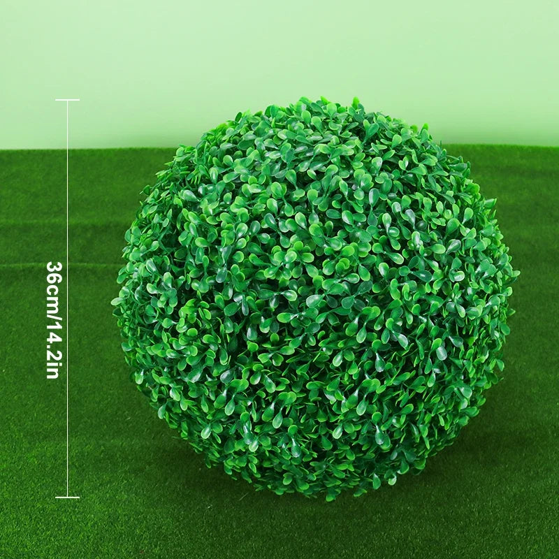 Artificial Boxwood Ball Hanging Plant