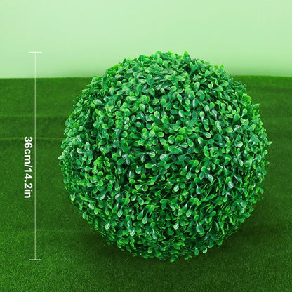 Artificial Boxwood Ball Hanging Plant