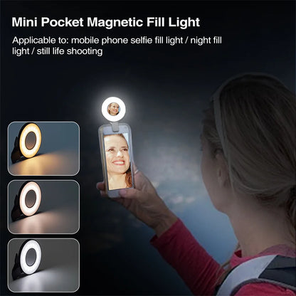 Magnetic Mobile Phone Selfie Light