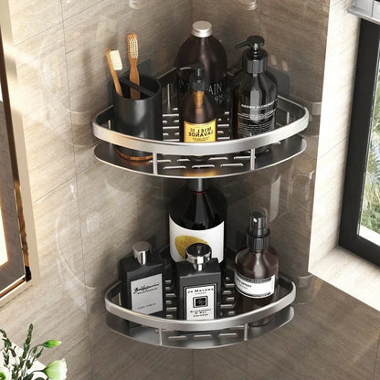 Aluminum Bathroom Shelf & Shower Organizer