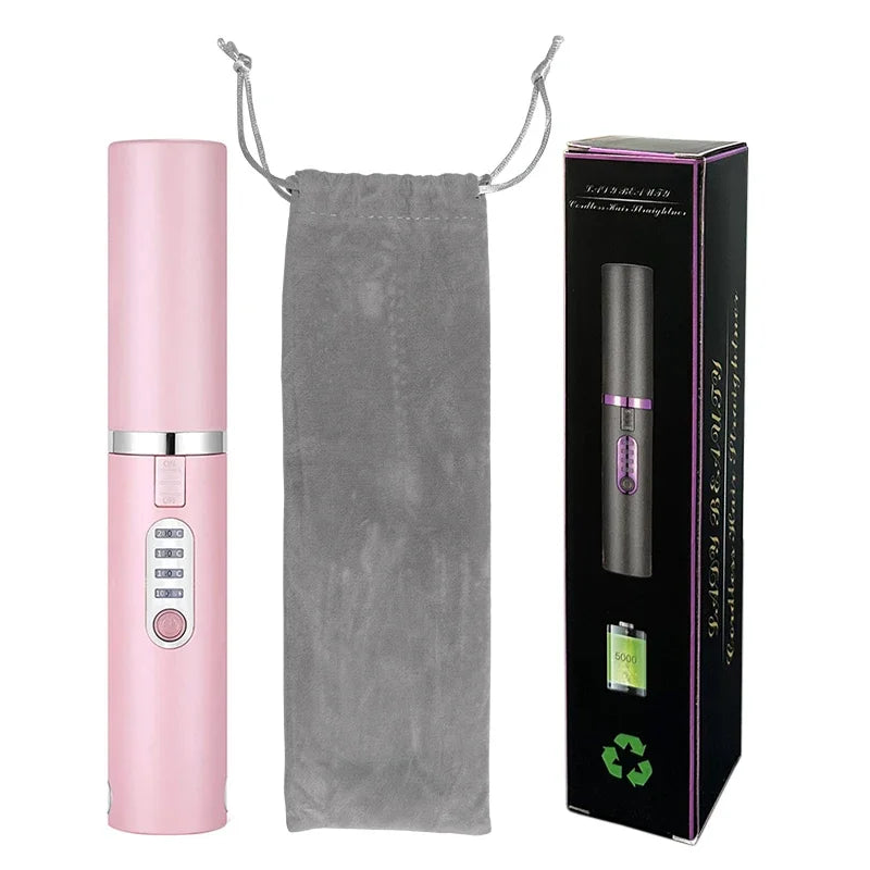 Electric USB Hair Straightener Curler