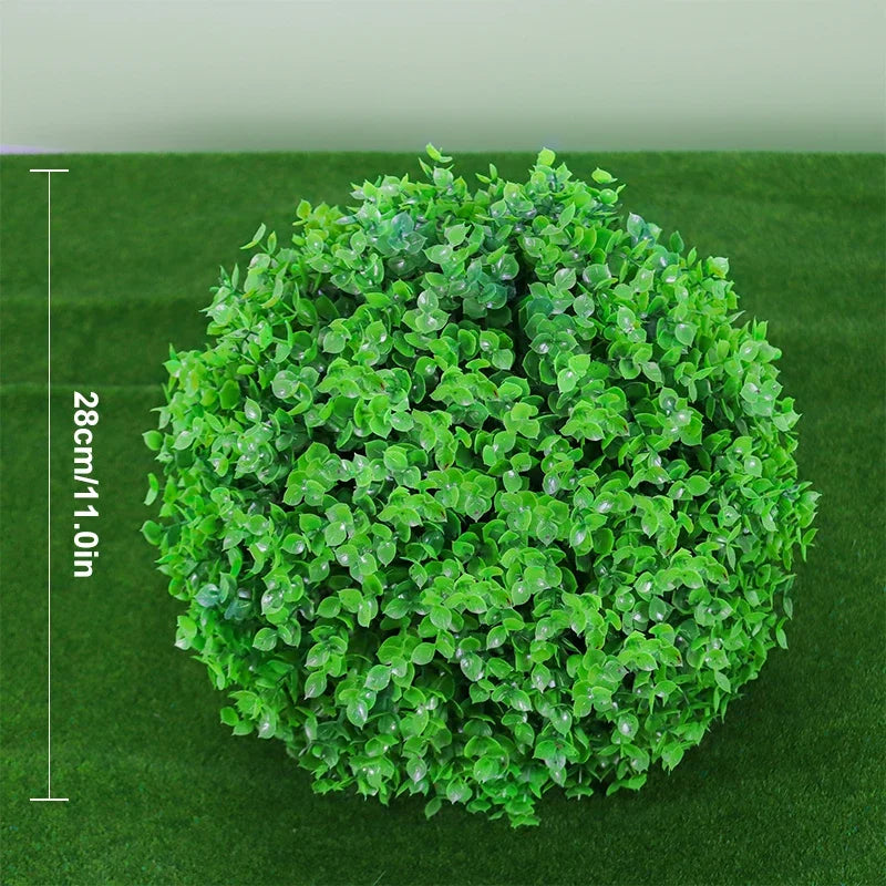 Artificial Boxwood Ball Hanging Plant