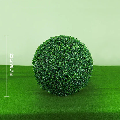 Artificial Boxwood Ball Hanging Plant