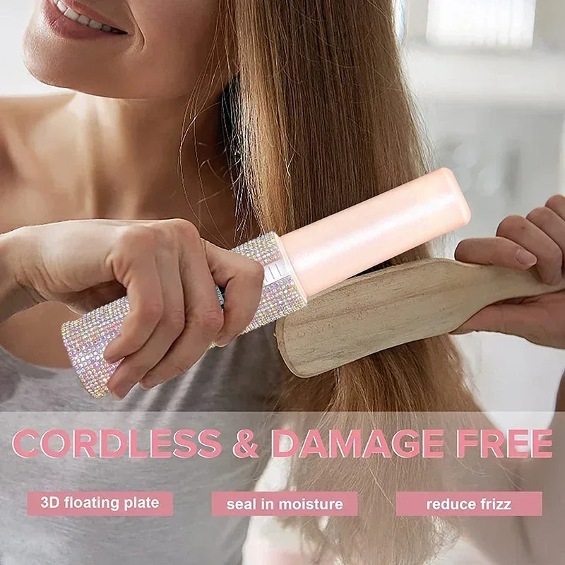 Electric USB Hair Straightener Curler