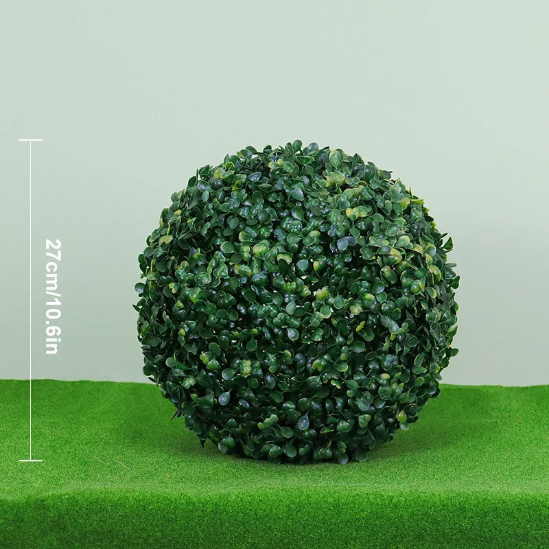 Artificial Boxwood Ball Hanging Plant