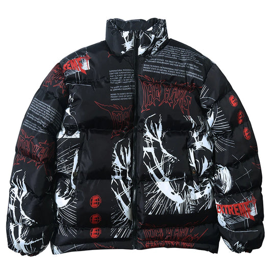 Streetwear Anime Printed Jacket