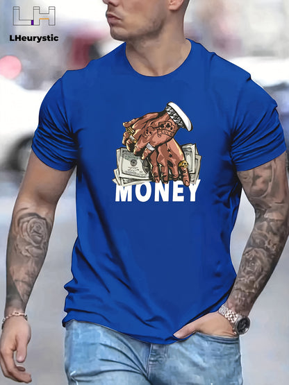 Cartoon Money & Hands T-Shirt