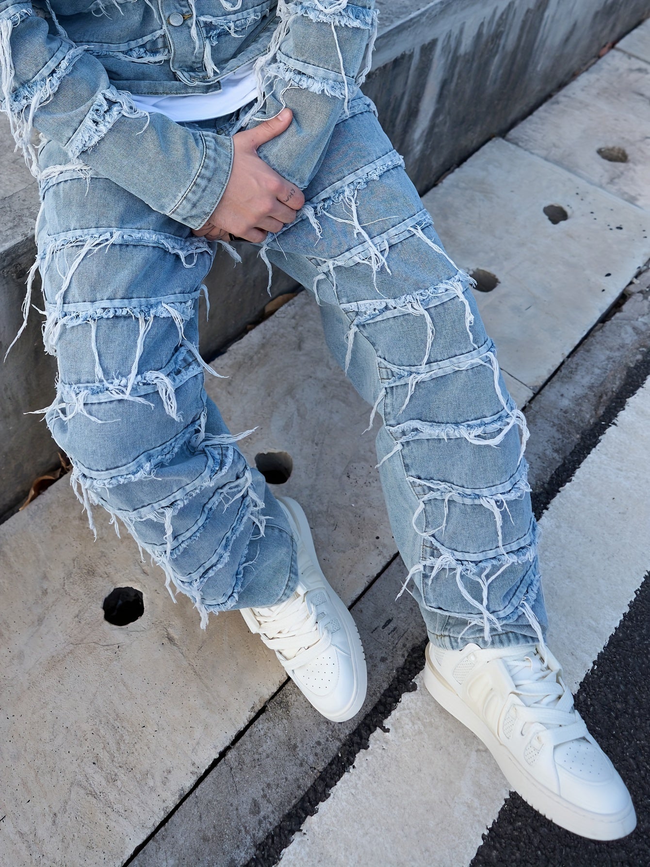 Vintage Distressed Jeans