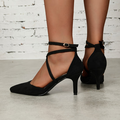 Elegant Pointed-Toe Stiletto Heels