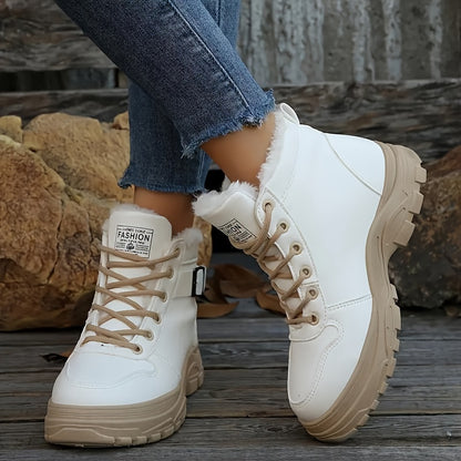 Lace-Up Ankle Boots