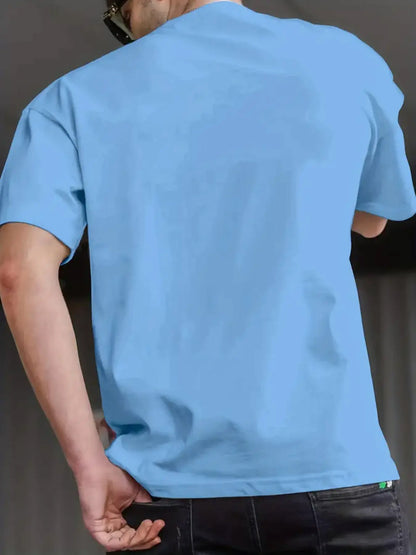 Trendy Round-Neck T-Shirt