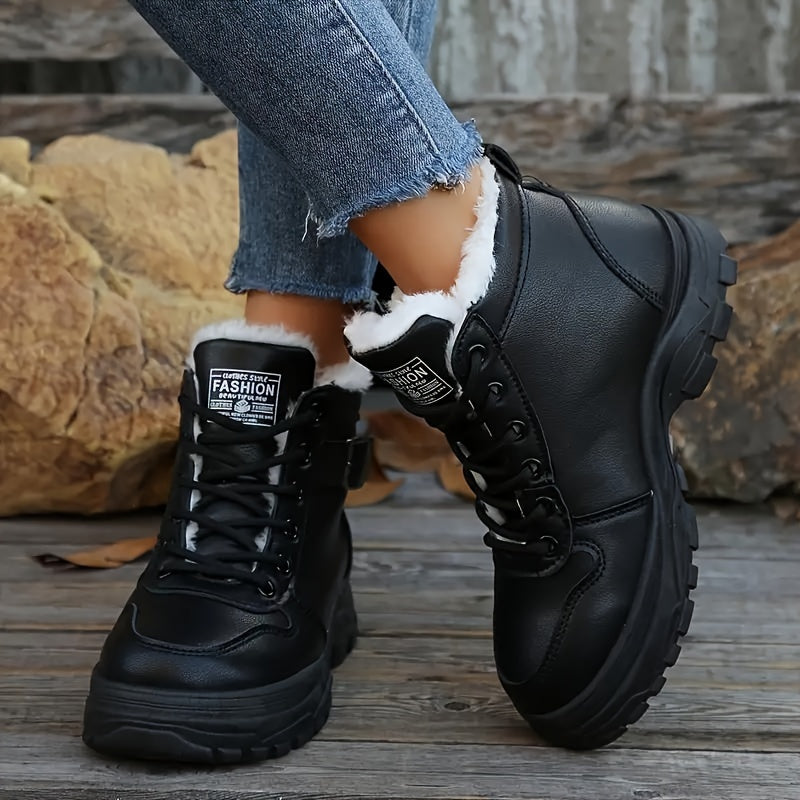 Lace-Up Ankle Boots