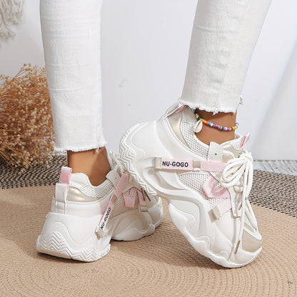 Colorblock Mesh Sneakers